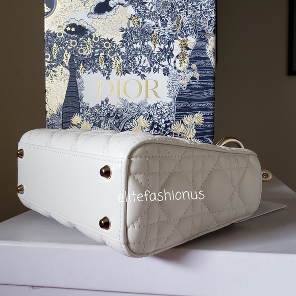 New Lady Dior mini milk gold hw - Picture 12 of 15